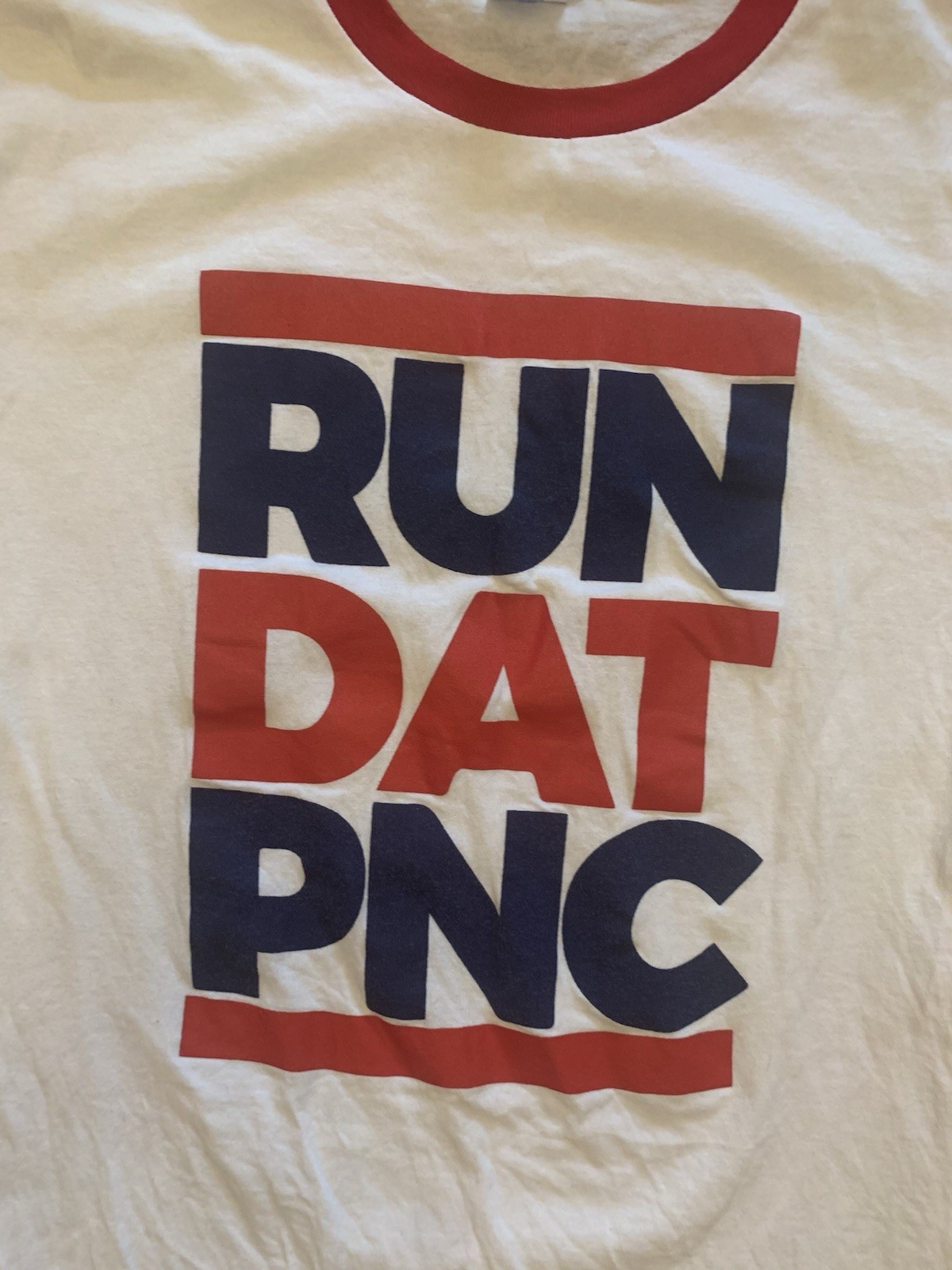 RUN DAT PNC (RED & BLUE) Large Made In Honduras gallery