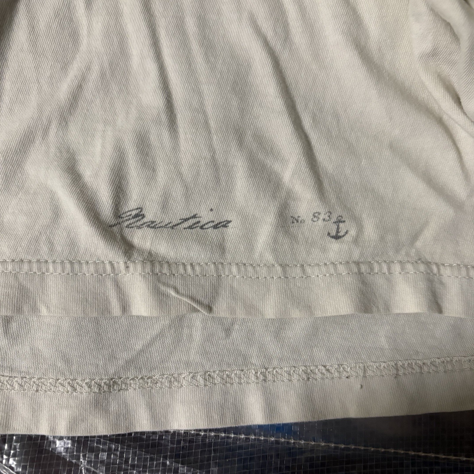 Nautica Vintage Classic Sailing Raglan Long Sleeve Shirt XL gallery