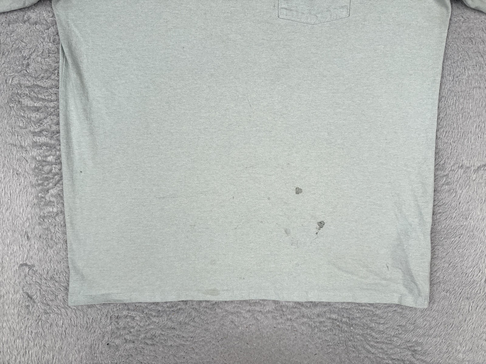 Patagonia Responsibili-Tee Shirt Mens Large Gray Short Sleeve Pocket Logo Tee gallery