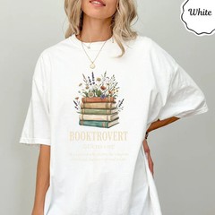 Booktrovert Definition Book Lover Comfort Tee