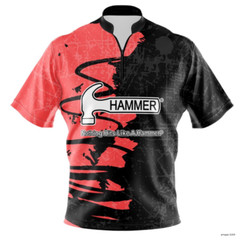 Hammer Orange And Black Quick Jip Bowling Jersey