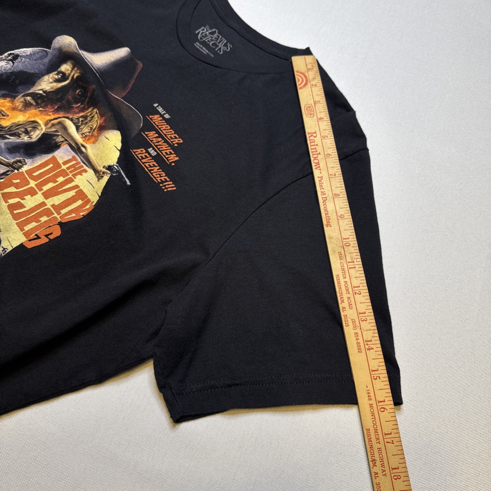 The Devils Rejects Shirt Size 2XL Black Fright Rags Rob Zombie #0078 gallery