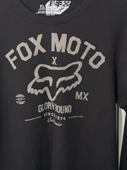 Men’s Fox Moto Glory Bound Racing Waffle Shirt Size XL Long Sleeve Thermal Knit