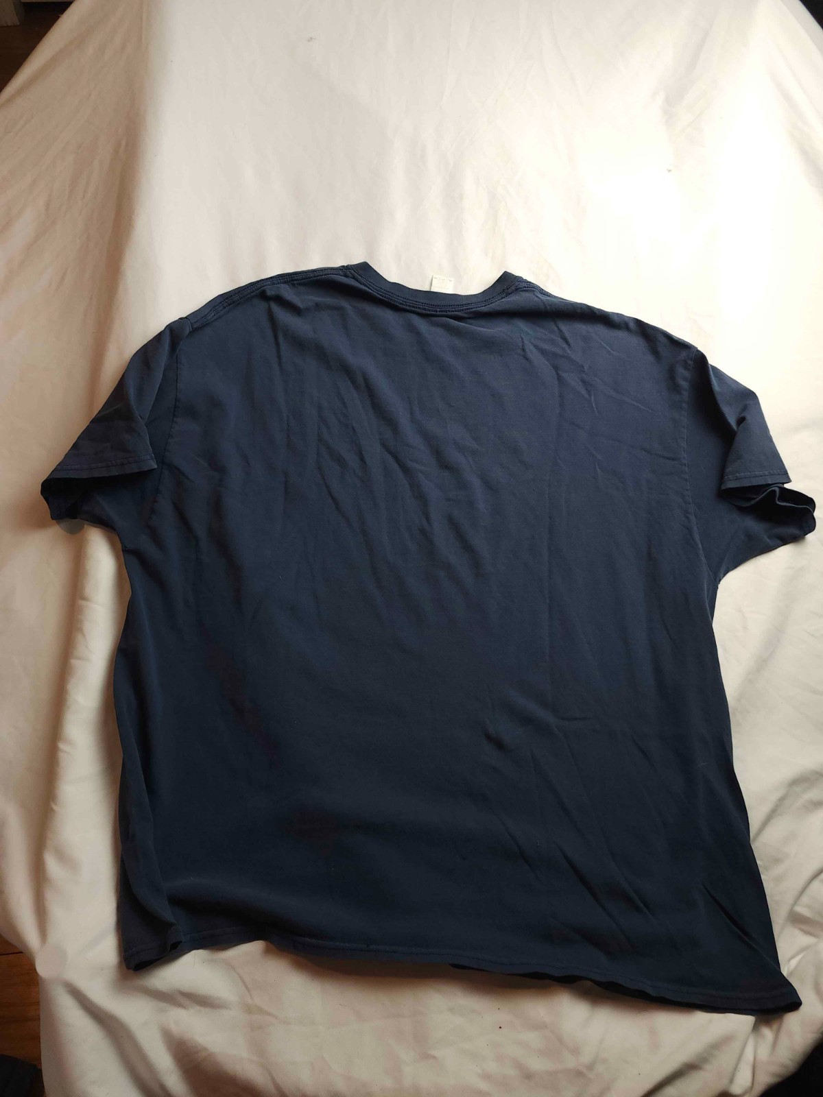Gildan Graphic T Shirt Mens 2XL Blue Protons Neutrons Electrons Morons Novelty gallery