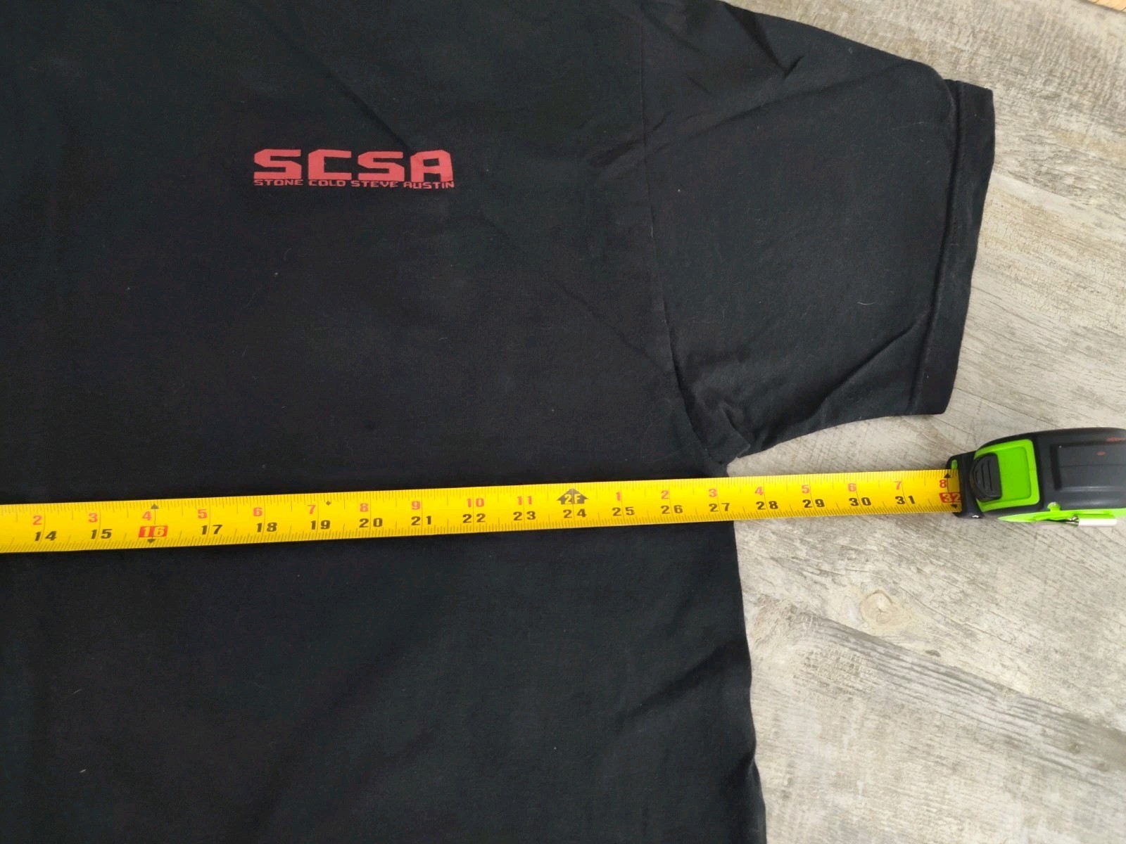 WWE SCSA Stone Cold Steve Austin T Shirt Black Mens Size 3XL XXXL 1995 gallery