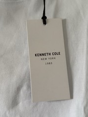 Kenneth Cole Small Mobility Knit T-Shirt White Super Soft $49