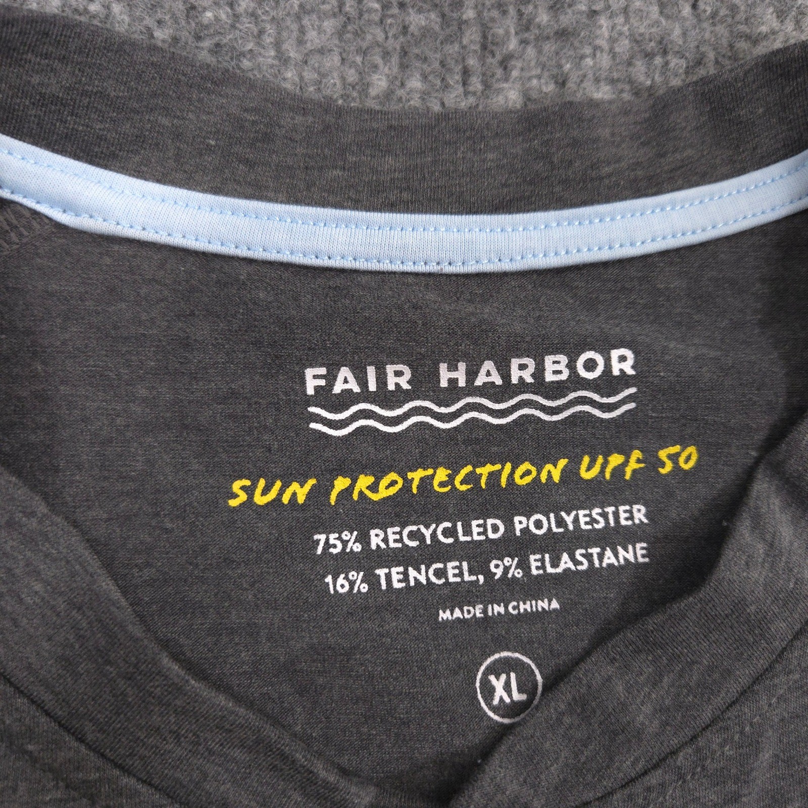 Fair Harbor Seabreeze Henley Shirt Mens XL Gray Performance Outdoor Long Sleeve gallery