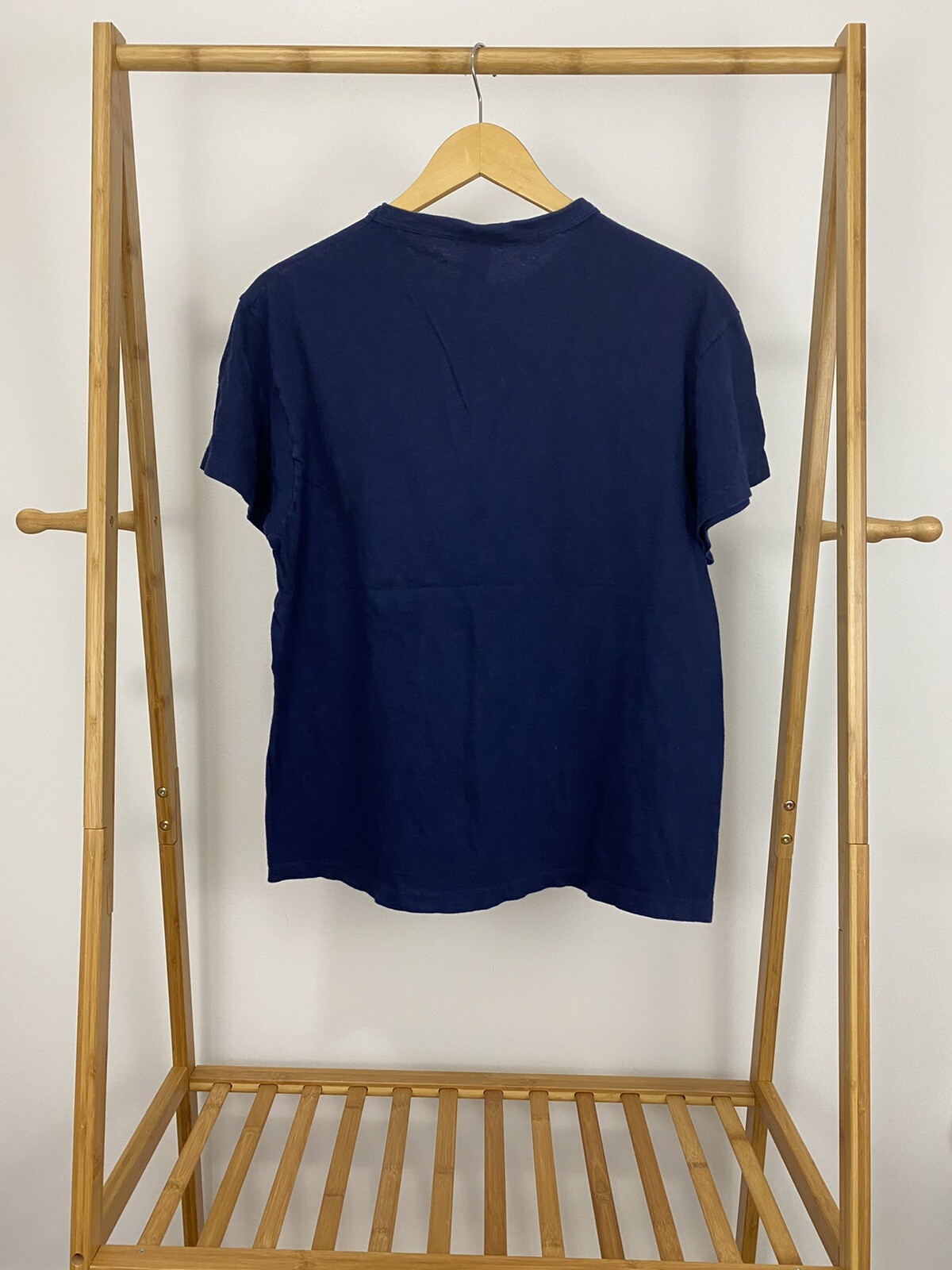 VTG 80s Asics Tiger Onitsuka Short Sleeve Blue T-Shirt Size L USA RARE gallery