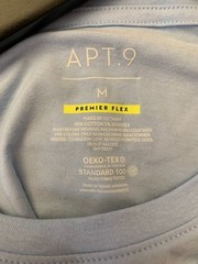 Men’s Premier Flex Short Sleeve Crewneck Tee Shirt (Frost Wind)