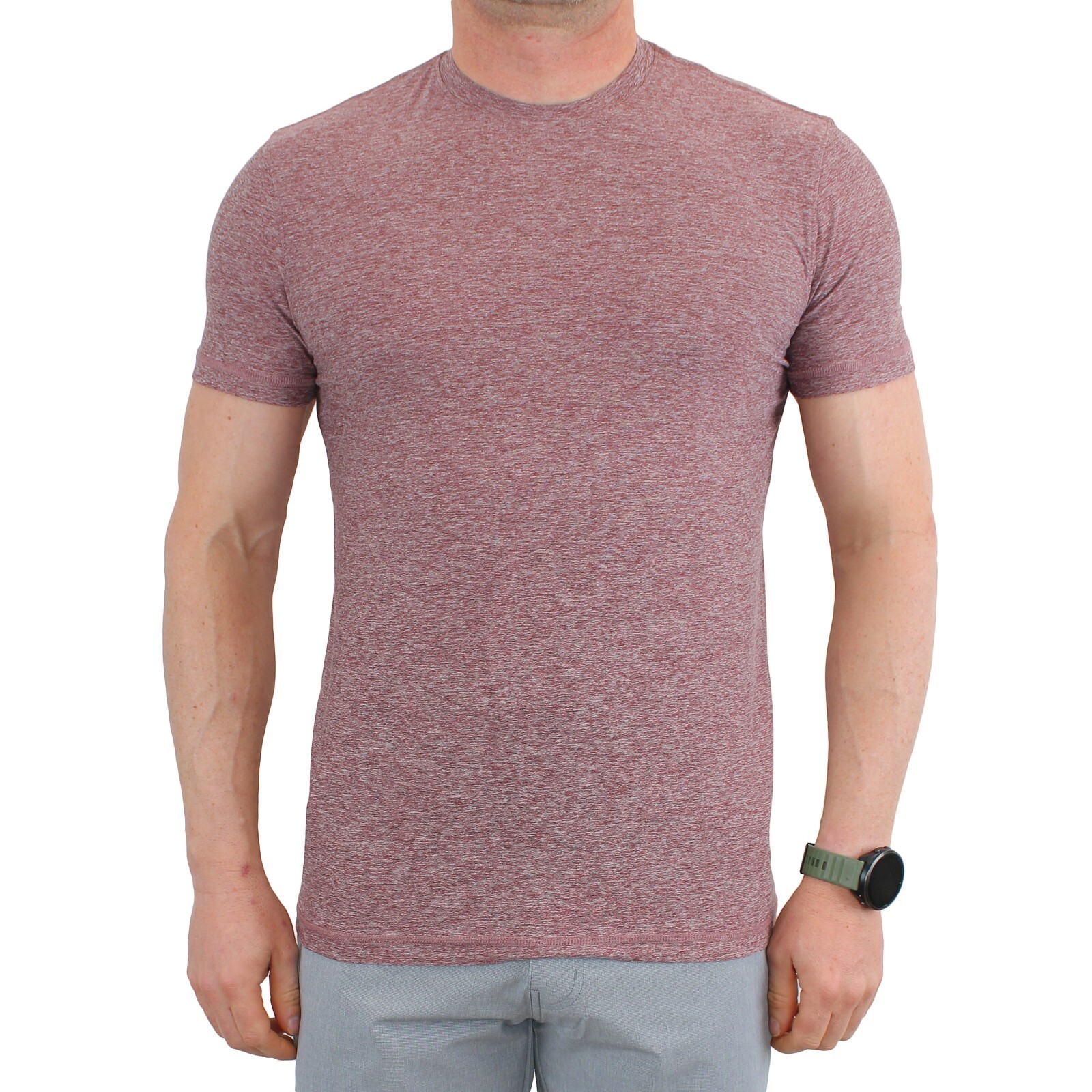 True Classic Men's Short Sleeve Shirt Active Crew Neck Tagless Moisture Wicking gallery