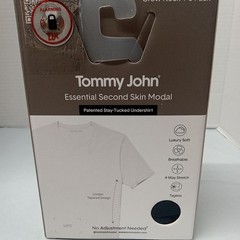 Tommy John Second Skin Crew Neck Undershirt Multicolors Men’s Size L Soft 3 Pack