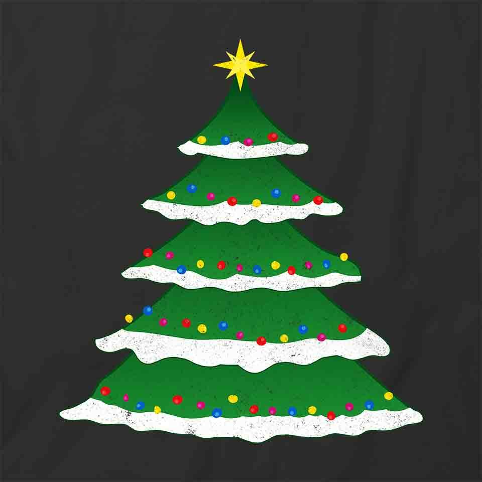 CHRISTMAS TREE TShirt Tee Short-Sleeved Cotton CLOTHING HOLIDAY S1BCA209 gallery
