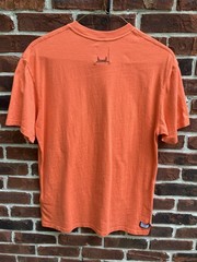 SUPERDRY Orange Newspaper Ransom Note Style Logo Print T-Shirt 2003 Men’s M / L