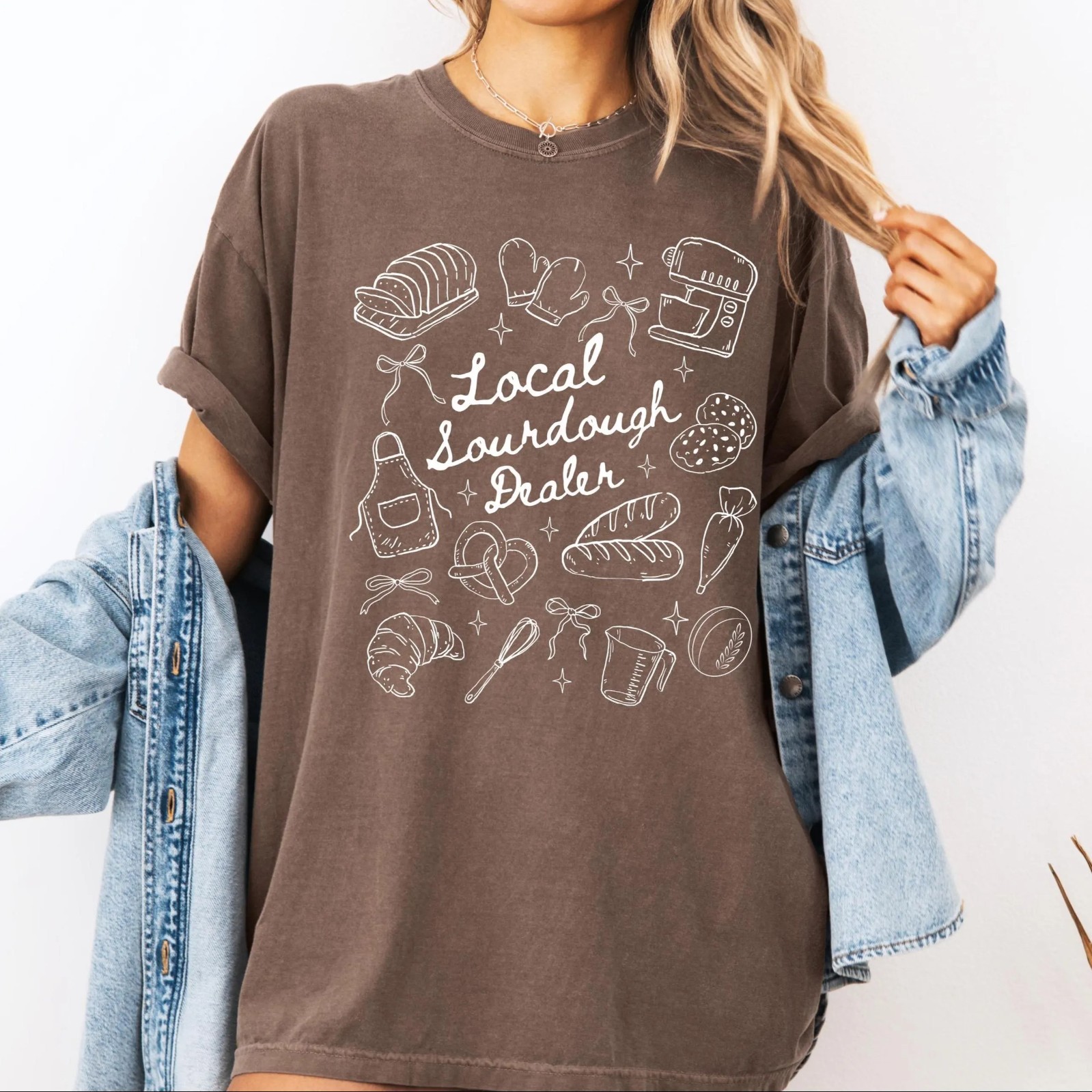 Sourdough Shirt for Women Sourdough Gift Local Sourdough Dealer T-shirt