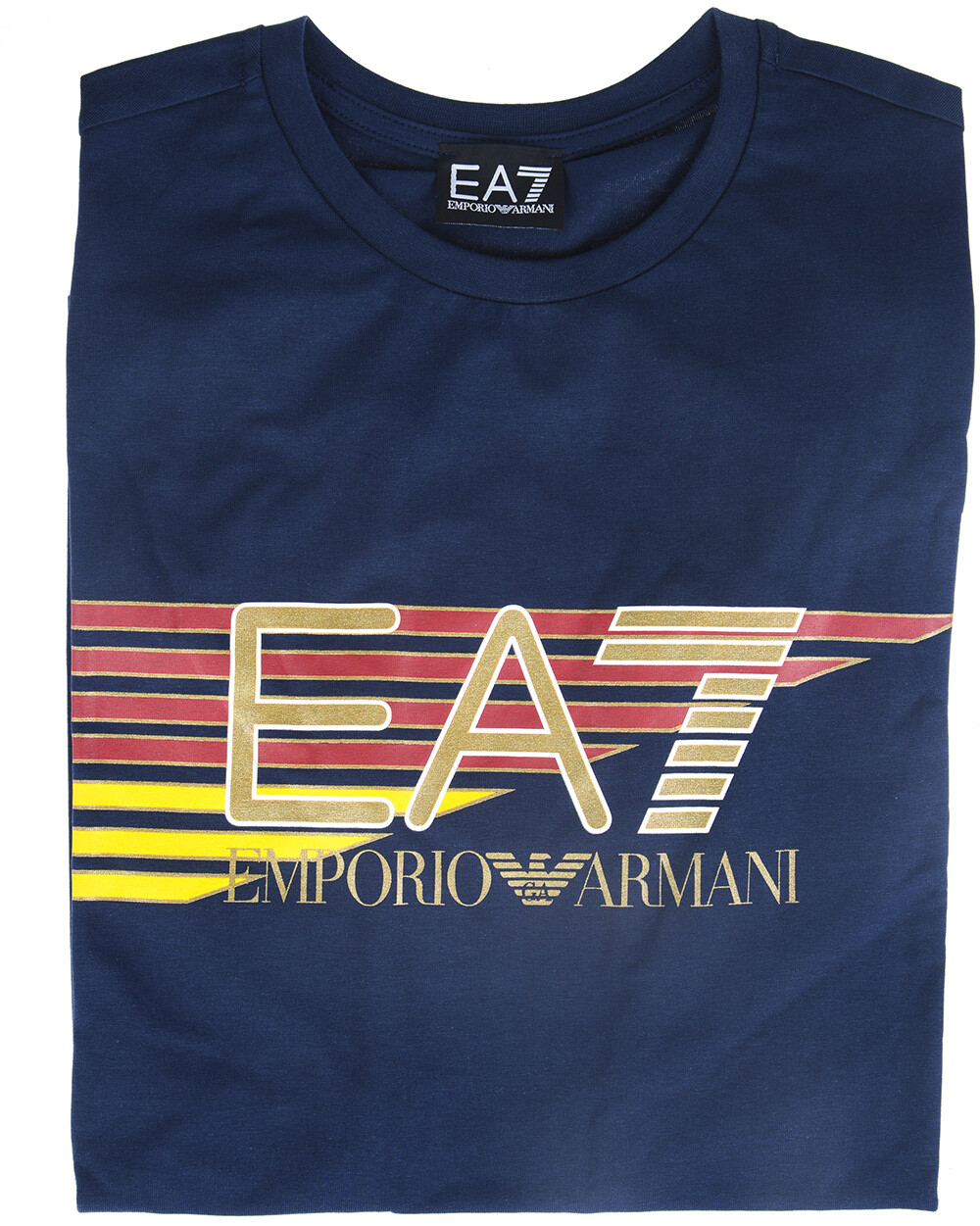 Emporio Armani EA7 T-Shirt Sweatshirt Man Blue 3ZPTA0PJM5Z 1554 Sz L MAKE OFFER gallery