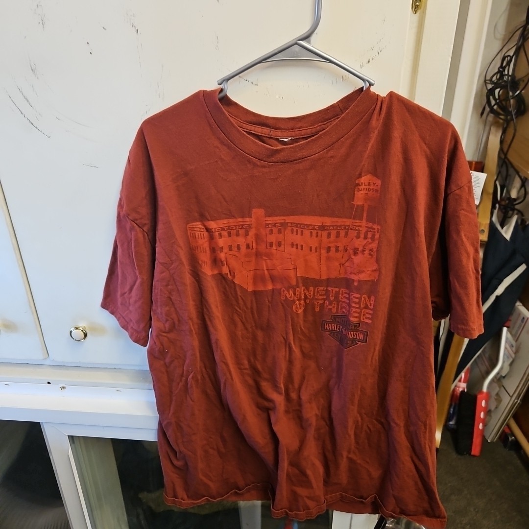 Vintage Early 2000’s Sedona AZ Harley Davidson Size XL Men’s Shirt Red Rust XL
