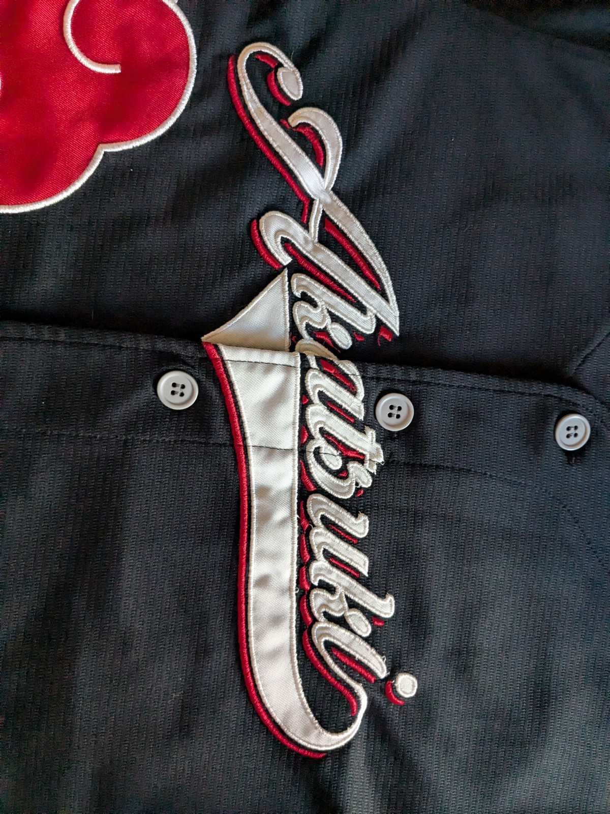 Naruto Shippuden Akatsuki Baseball Jersey BoxLunch Exclusive Size S gallery
