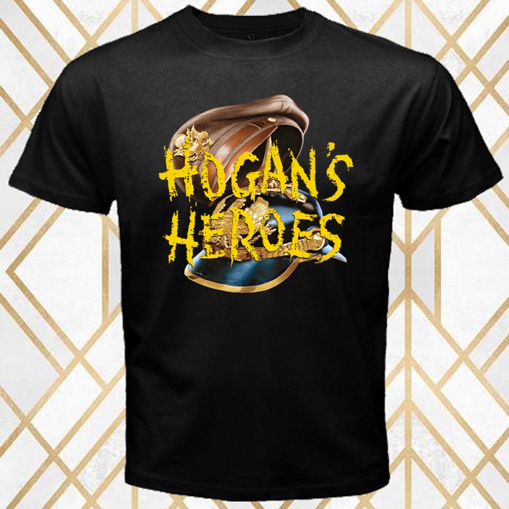 Hogan’s Heroes Movie Retro Classic Men’s Black Size S – 5XL