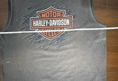 Harley Davidson Men’s Large Sleeveless Shirt Flag Birmingham Al