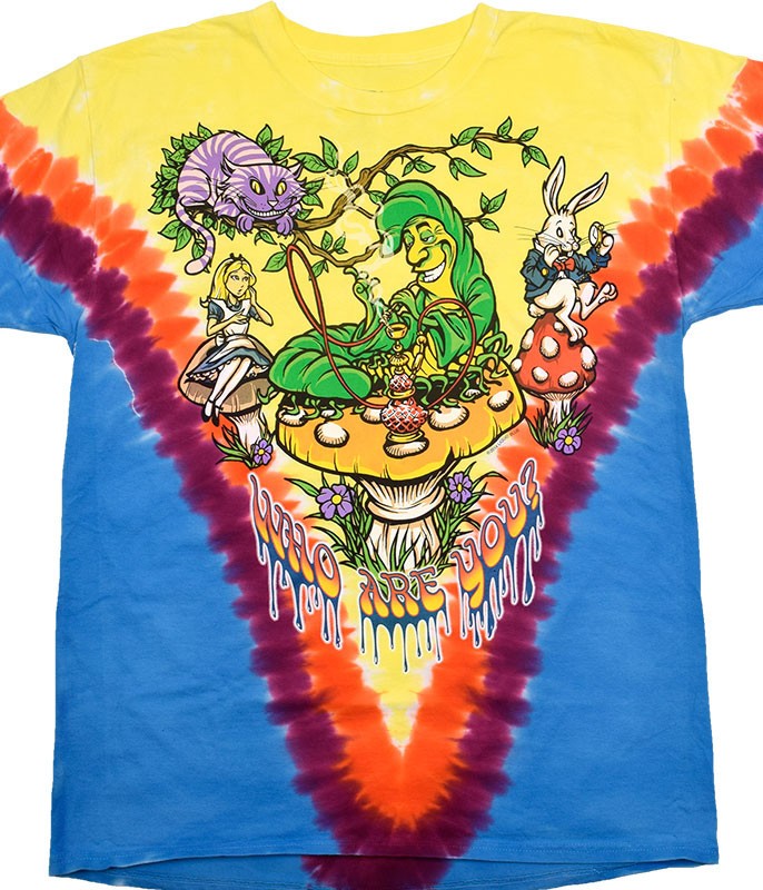 All Mad Here Clearance Tie-Dye T-Shirt Liquid Blue gallery
