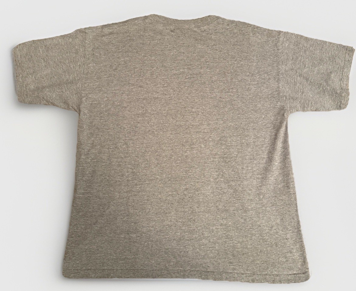 Converse Chuck Taylor All Star Gray Cotton Crew Neck T-Shirt Men XL vintage 90’s gallery