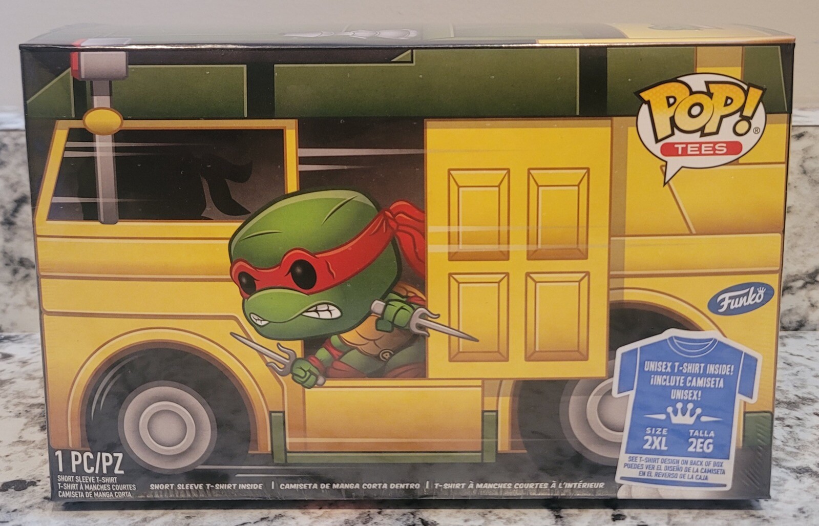 Funko Pop Tees Tennage Mutant Ninja Turtles TMNT XXL T-Shirt! New In Box! gallery