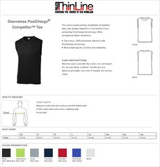 Thin GOLD Line American Flag Dispatcher Dispatch Police Law Performance Tank Top