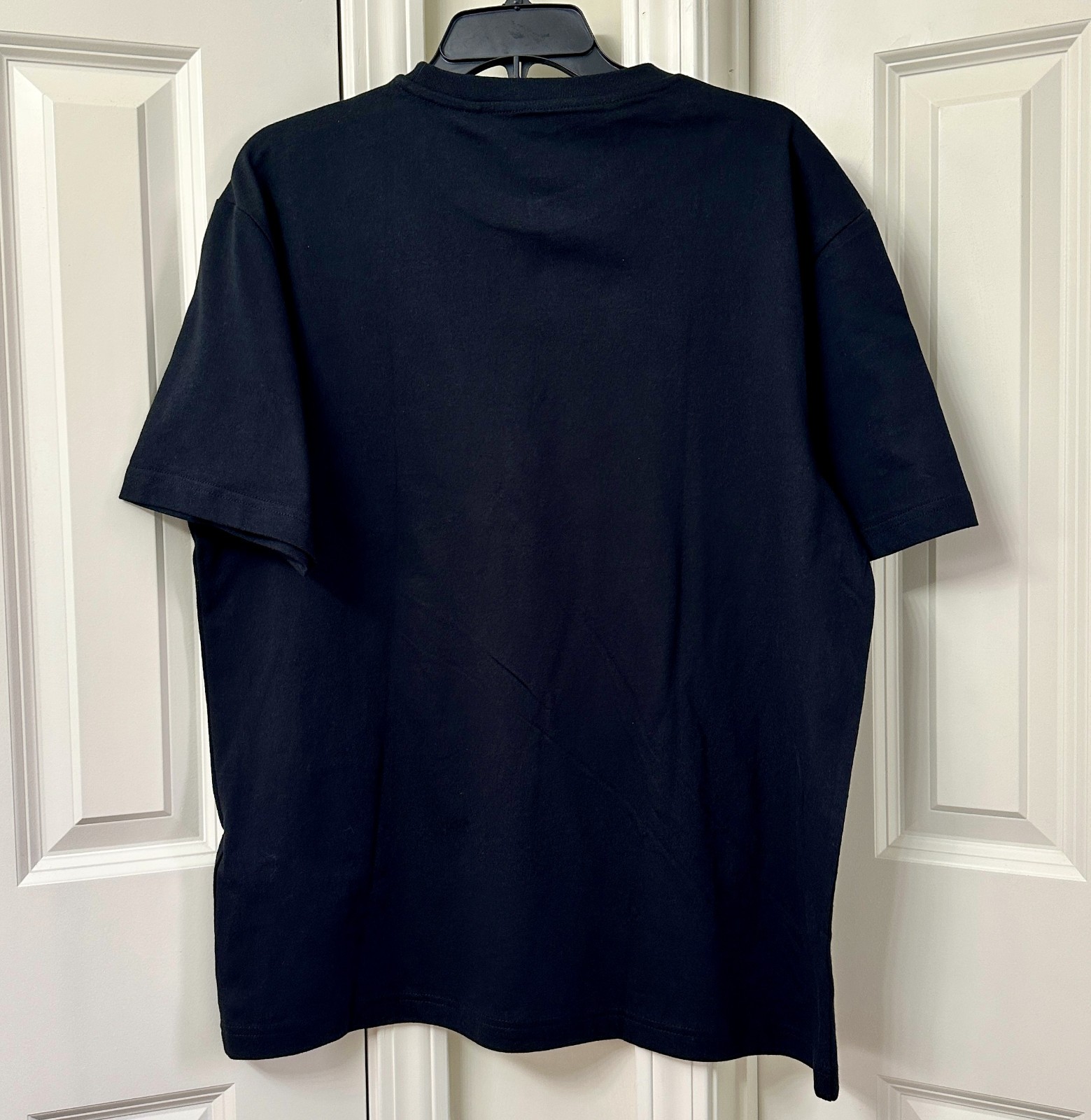 Cat Men's Short Sleeve Crew Neck Logo Tee, Black gallery