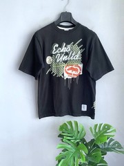 Vintage Ecko Unltd Y2K Graphic Skatebording Hip Hop Black T-Shirt, Size S