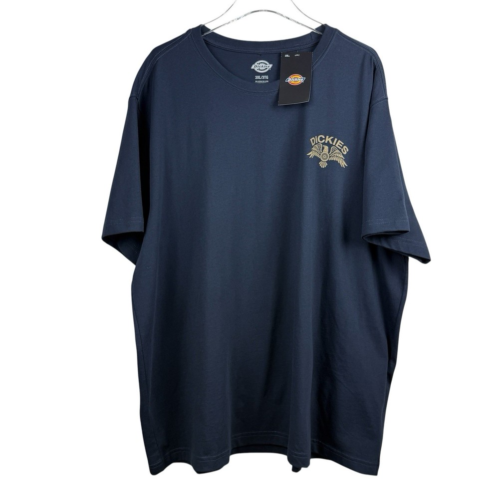 Dickies Dark Navy Double Sided T-Shirt Men’s Size 3XL NWT Style A874Z0DN READ!