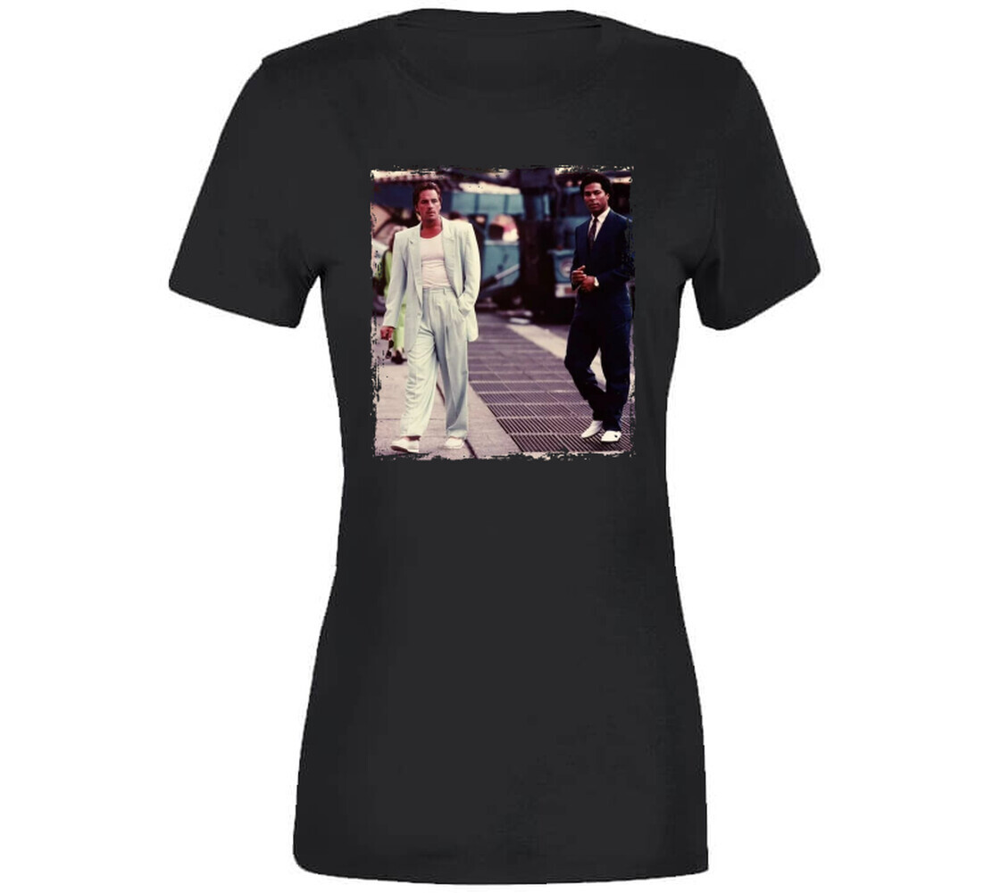 Miami Vice Crockett And Tubbs T Shirt gallery