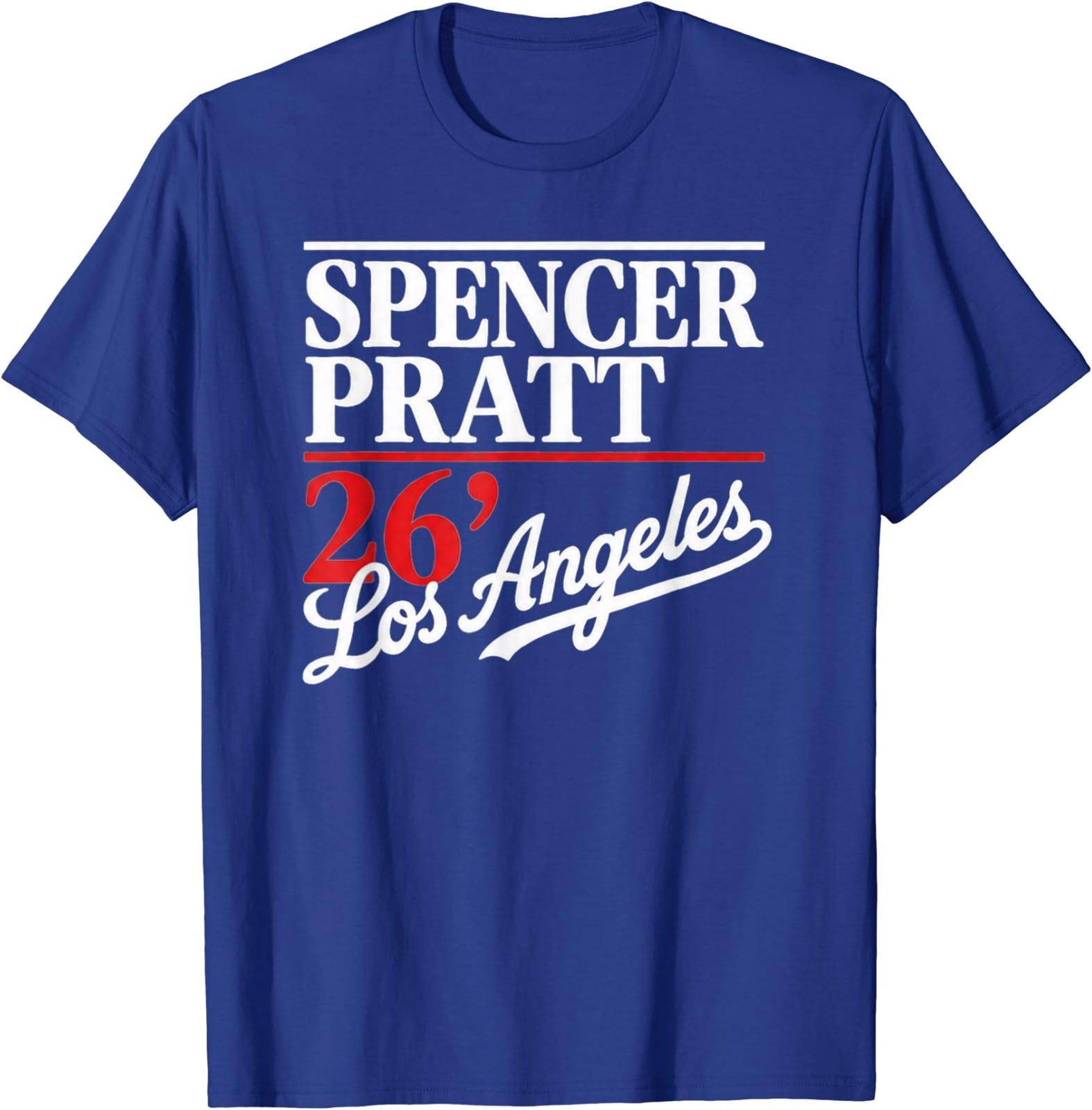 Spencer Pratt for LA Mayor California Vibes Design T-Shirt T-Shirt gallery