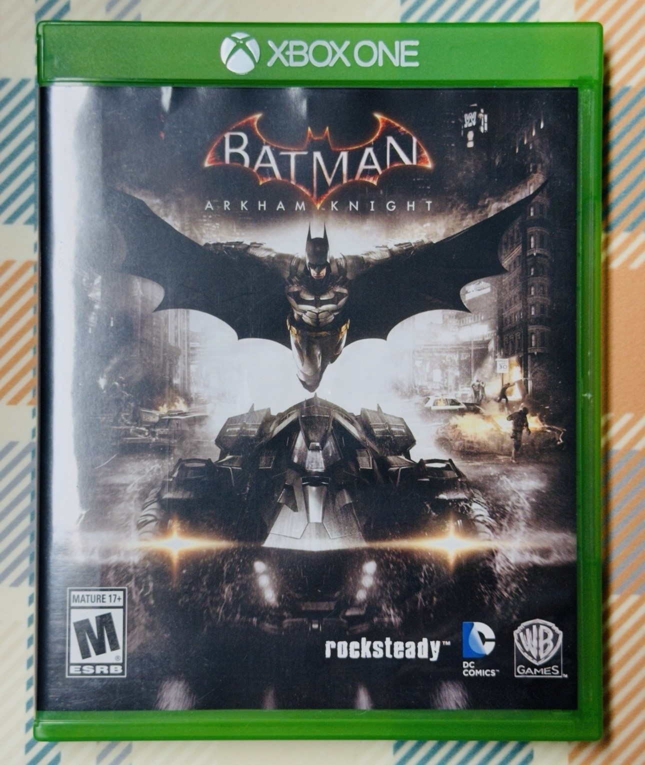 Batman: Arkham Knight Microsoft Xbox One With Case Tested/Works Fast Shipping U9