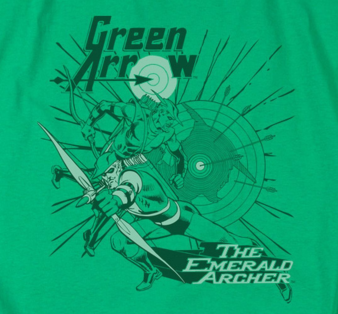 Green Arrow "The Emerald Archer" T-Shirt - through 4X gallery