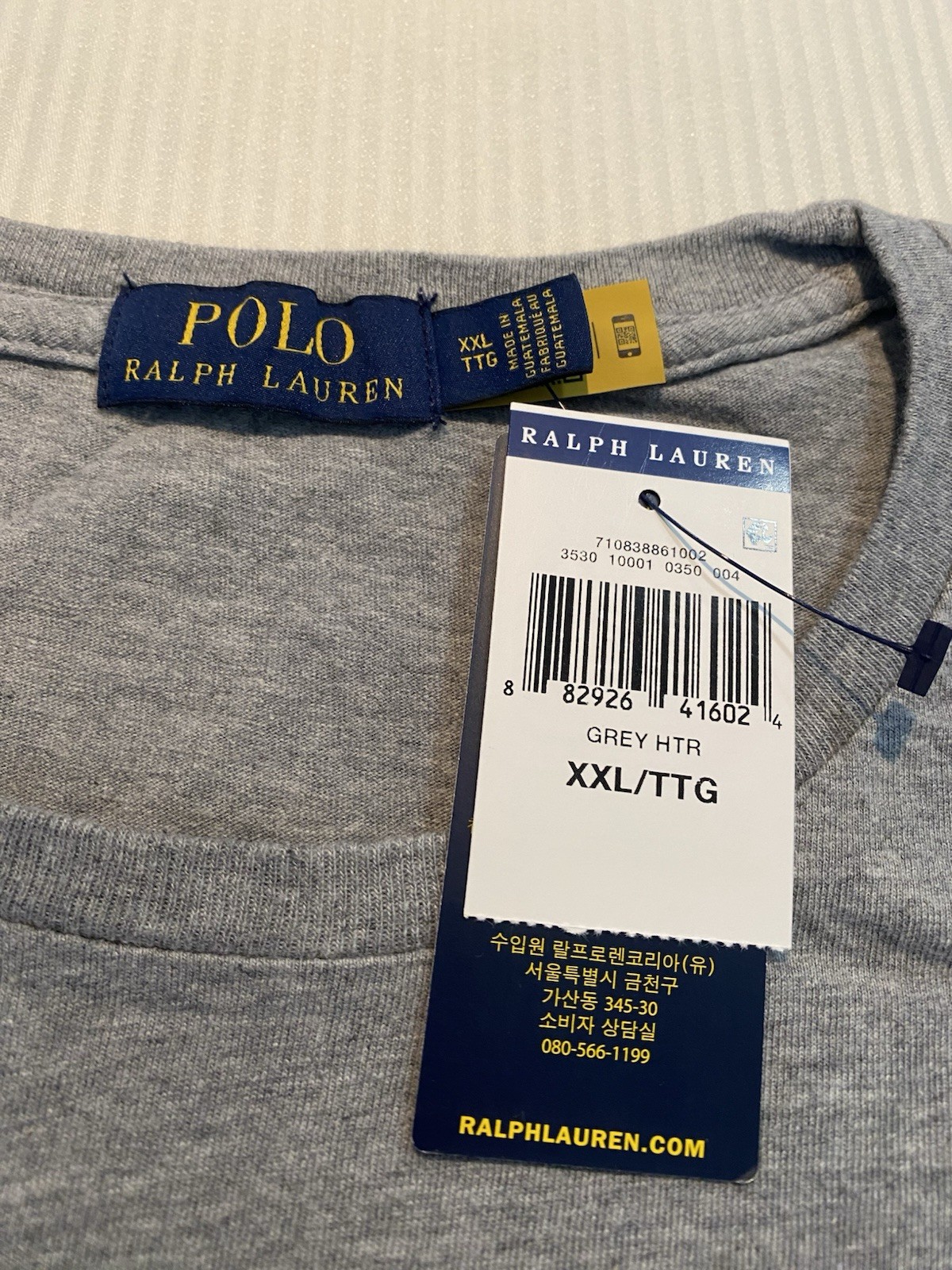 Polo Ralph Lauren Denim USA Preppy Bear Tee T-Shirt New W/Tags Men’s XXL gallery