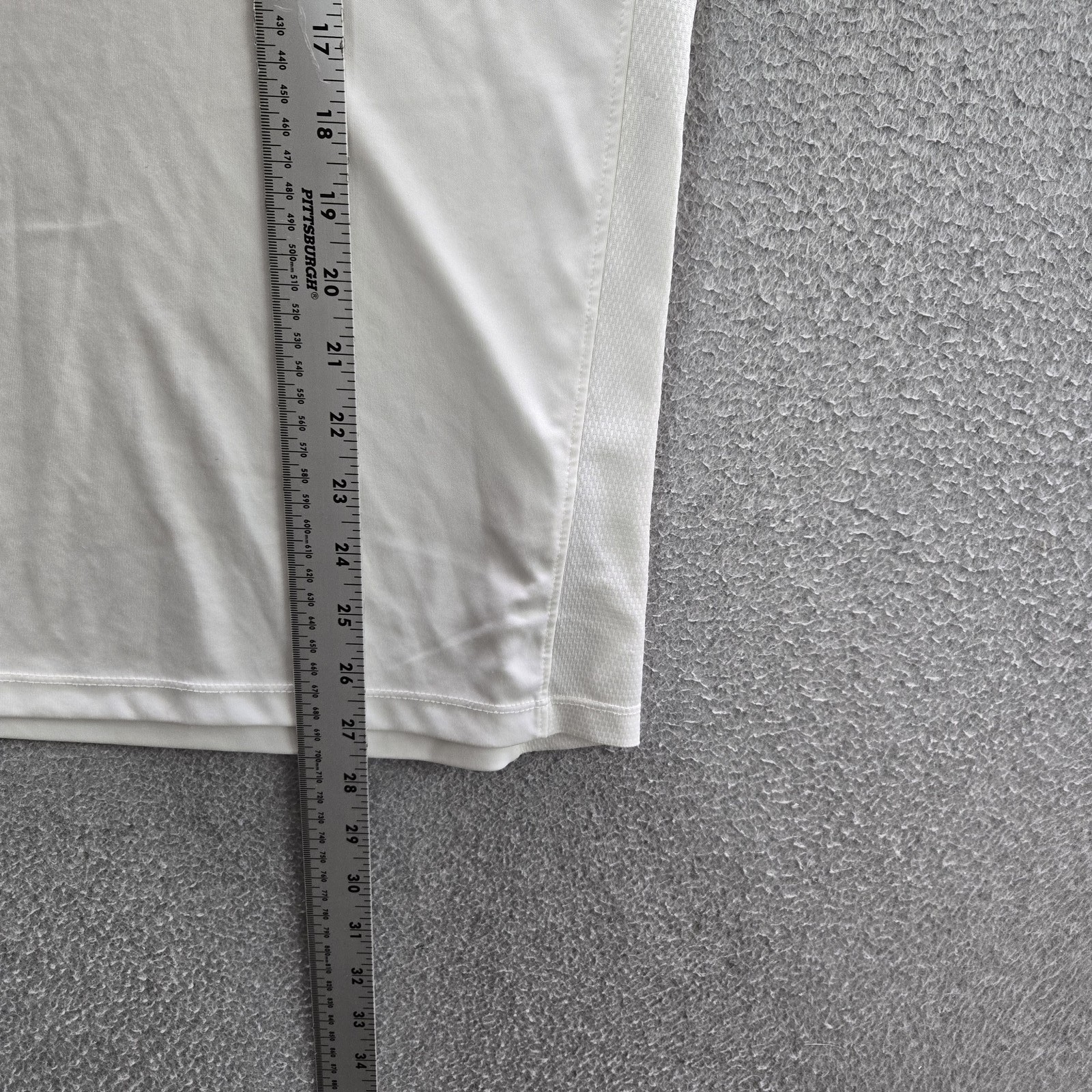Huk Men Shirt M White Logo Text Activewear Long Sleeve gallery