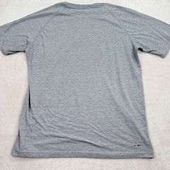 Adidas Ultimate Tee Mens Gray Heather Performance Logo T-Shirt Large 4897A