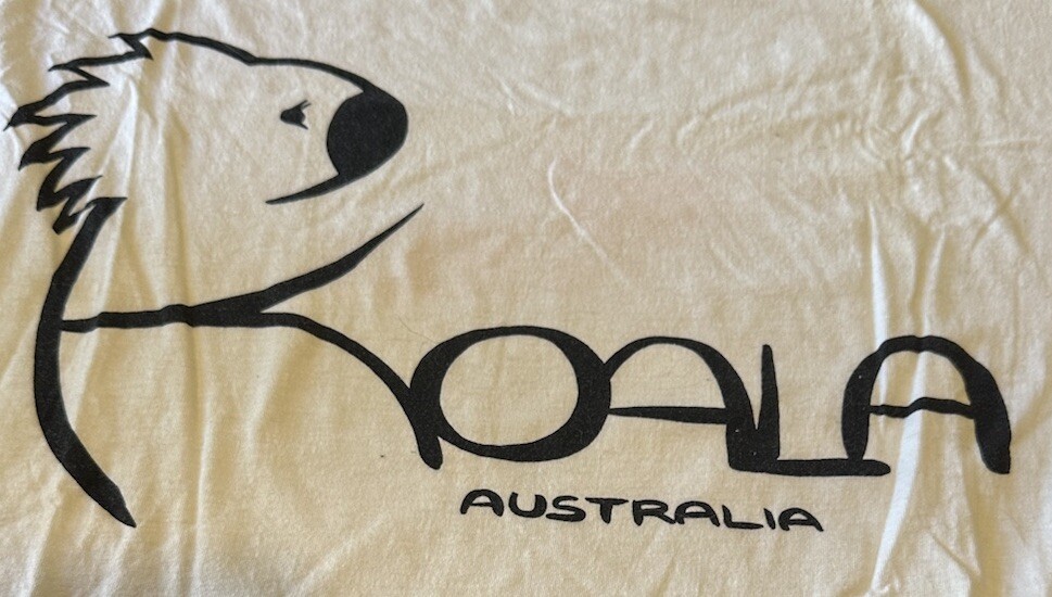 Vintage Koala Bear Australia Single Stitch T-Shirt Size L 90s Y2K gallery