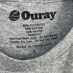 Ouray Tri Blend TShirt Size Large Clemson Tigers Crewneck Premium Heather NEW