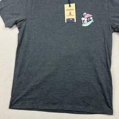Chubbies Shirt Men Large Blue Solid Sky’s Out Thighs Out Graphic Tee Crew L