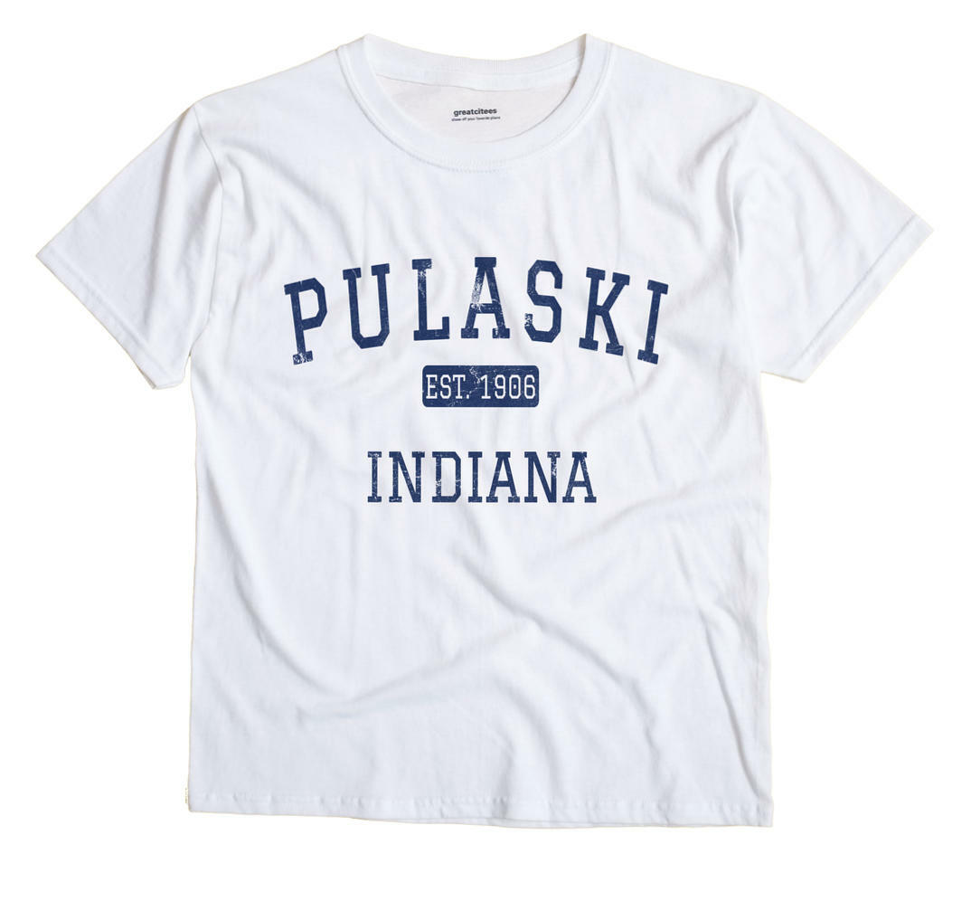 Pulaski Indiana IN T-Shirt Gary EST gallery