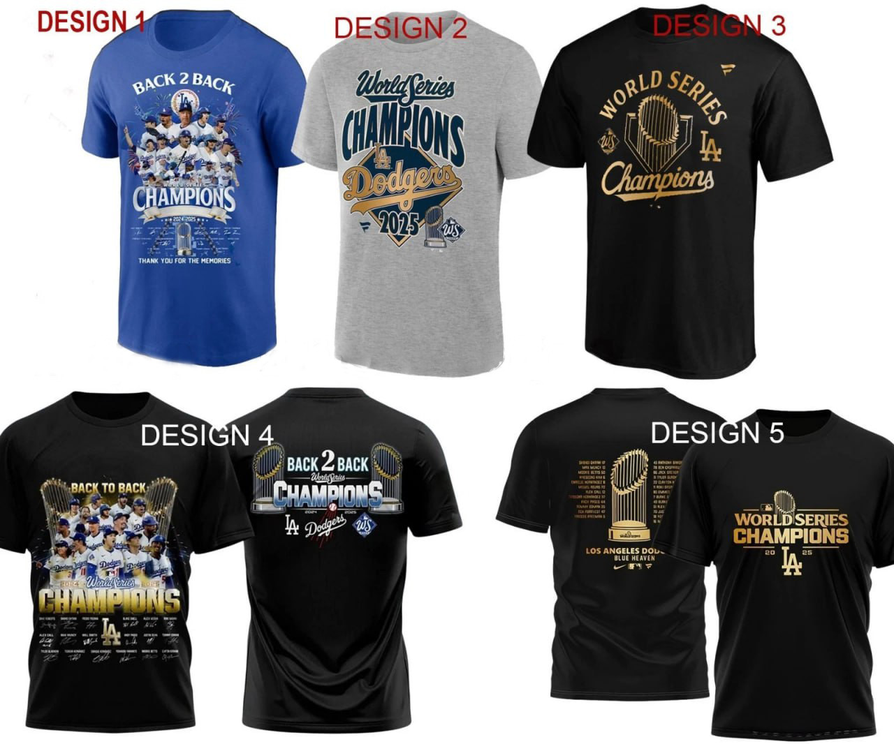 Los Angeles Dodgers 2025 World Series Back To Back Champions Baseball T shirt gallery