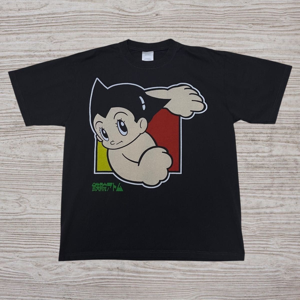 Astro Boy Mighty Atom Graphic T-Shirt XL Hanes Black Rare Anime gallery