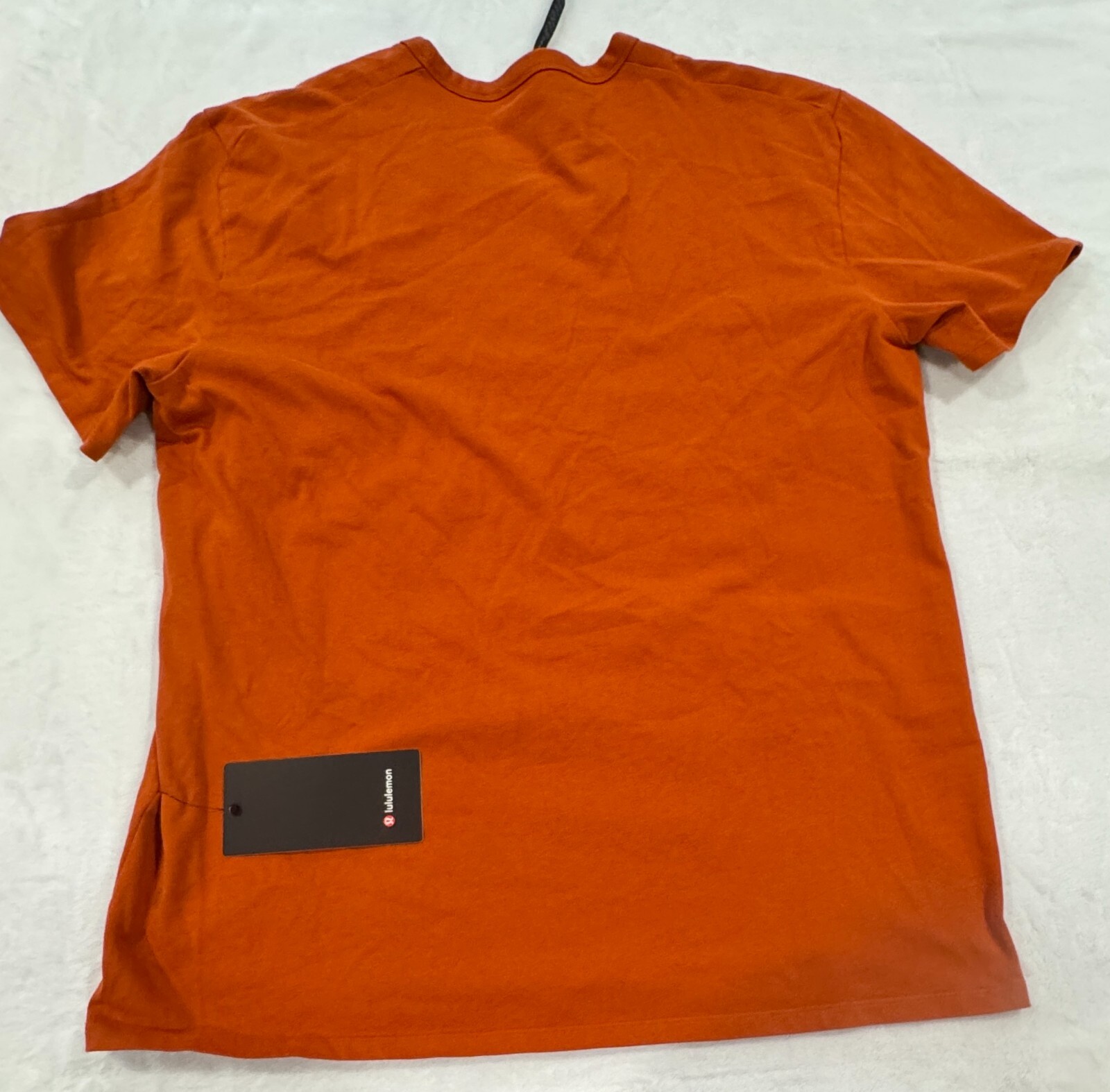 Lululemon Cotton Jersey T-Shirt Burnt Orange BUOJ Size XL gallery