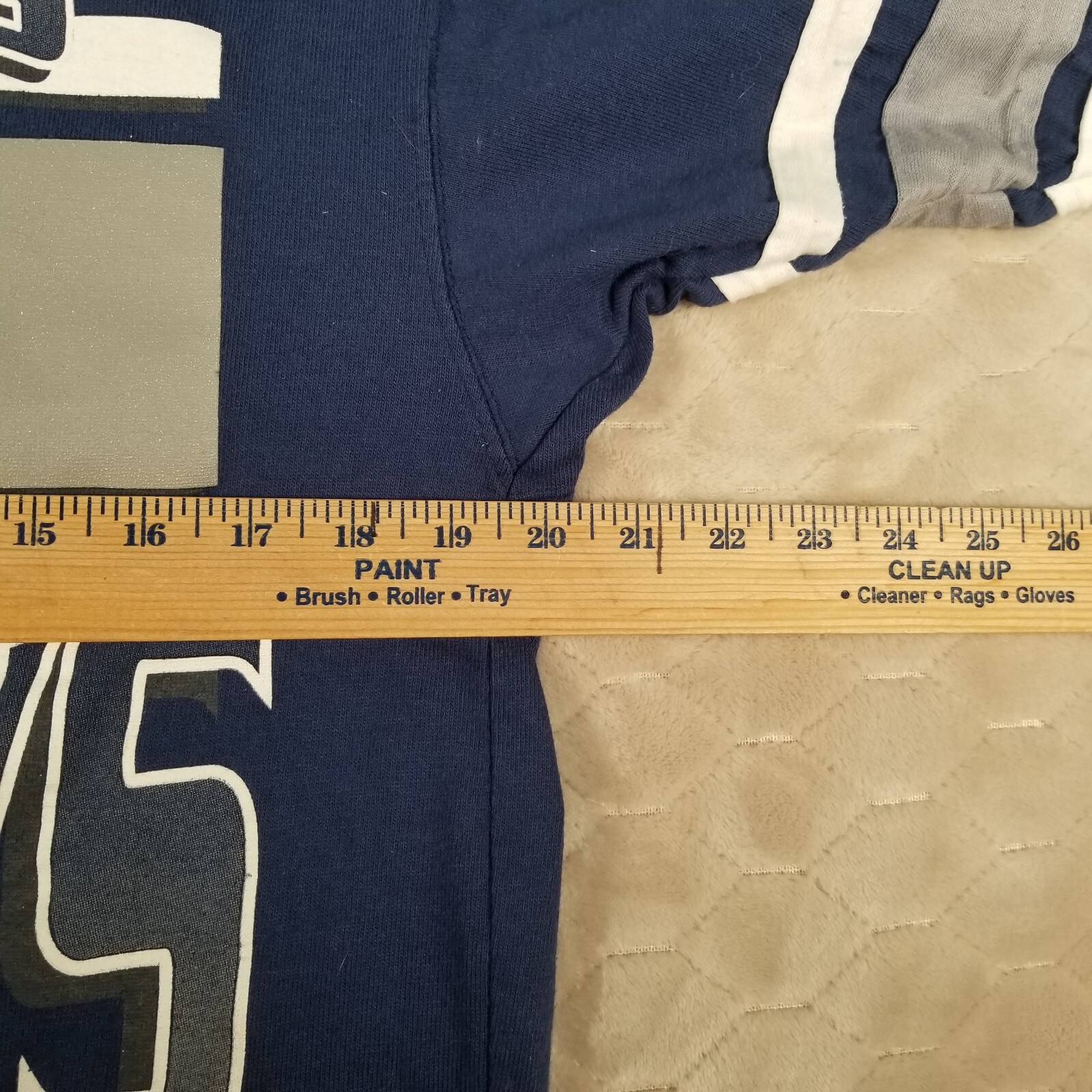 Vintage Team Rated Dallas Cowboys Shirt Mens Size Medium Blue NFL Graphic 90s gallery