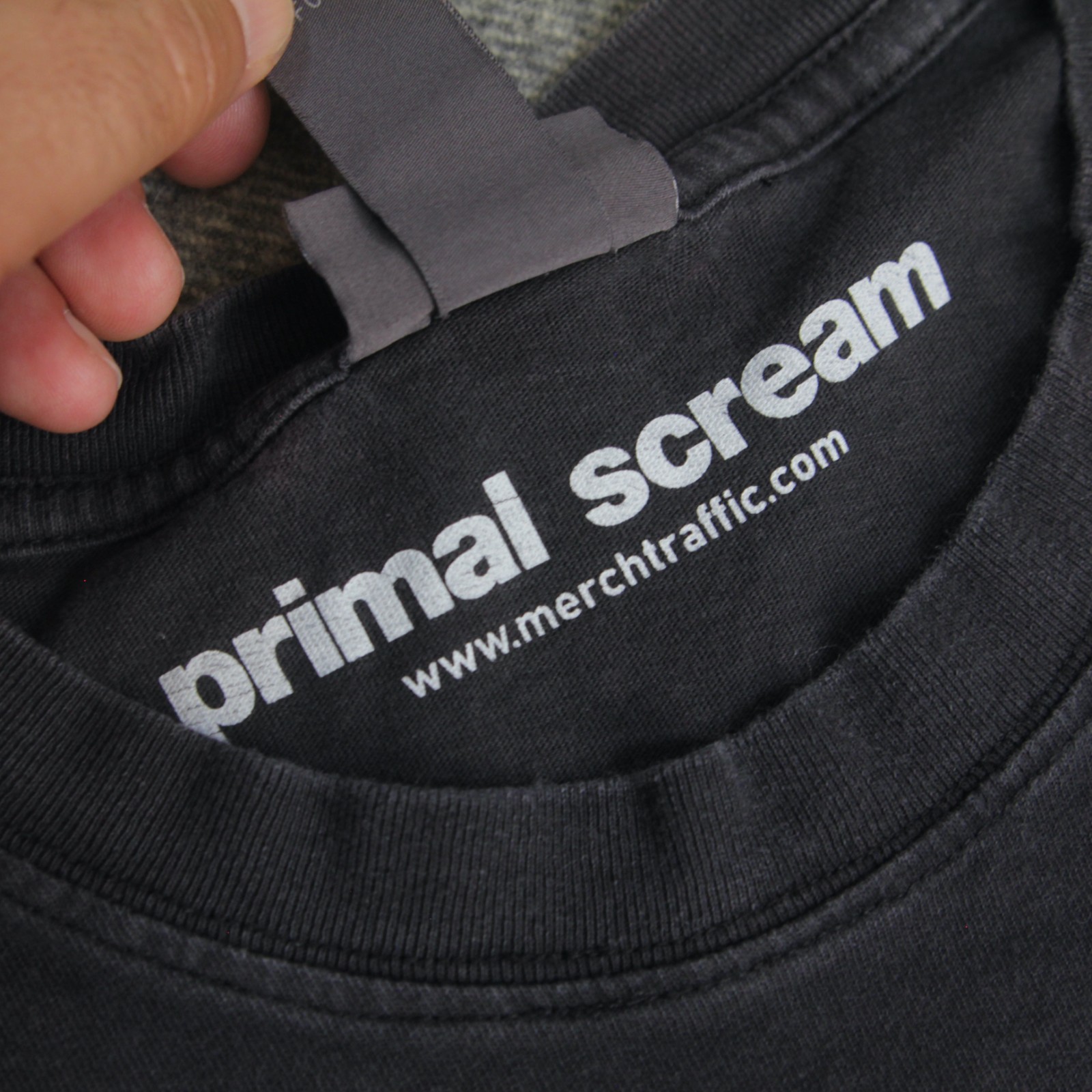 H&M Primal Scream T Shirt M Screamadelica Album Tracklist Merch Rock Band Tee gallery