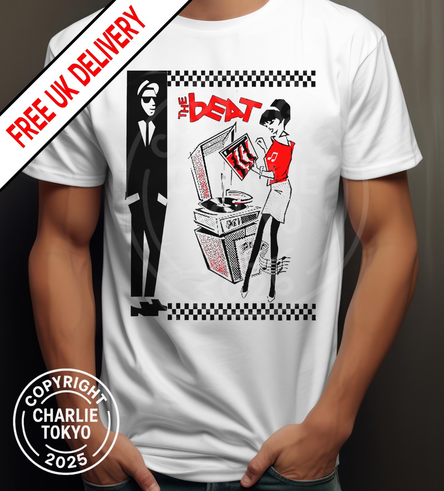 2-Tone Ska T-Shirt The Beat Specials 1970s Selector gallery