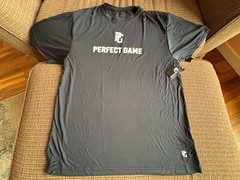 Perfect Game USA Baseball Player Development S/S T-Shirt Black X-Large – NWT!