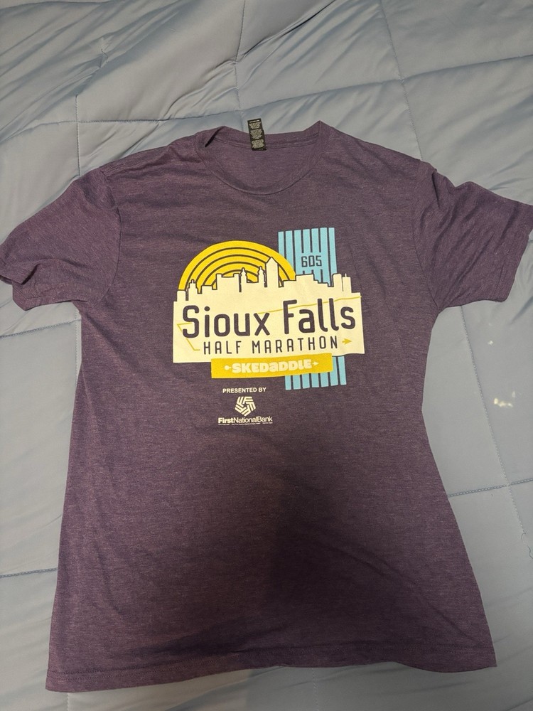 Sioux Falls Skedaddle Half Marathon Shirt Bundle –Lot of 3 Tech/Tee – Med/Small