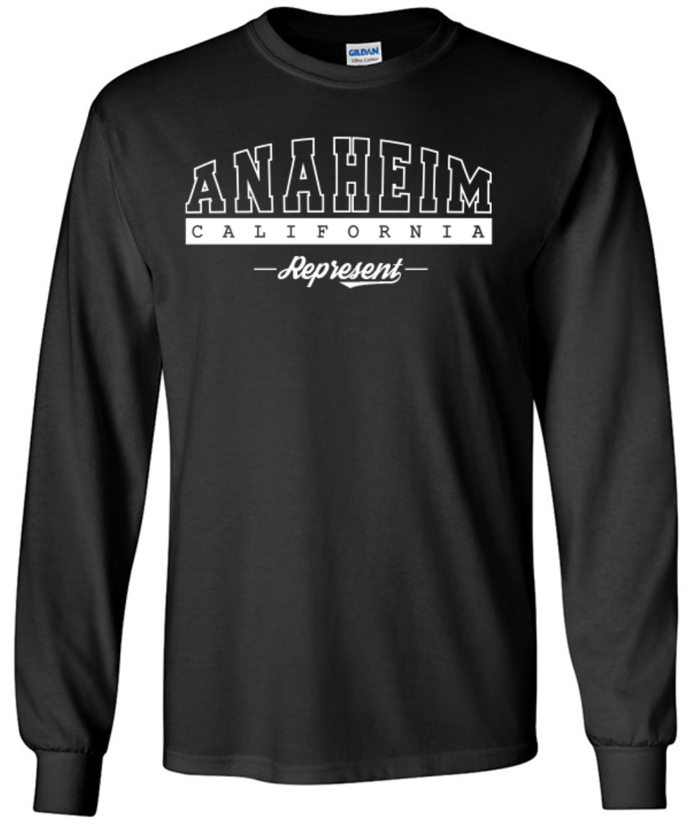 Anaheim California State T-Shirt Long Sleeve Graphic Tees Unisex apparel Design gallery